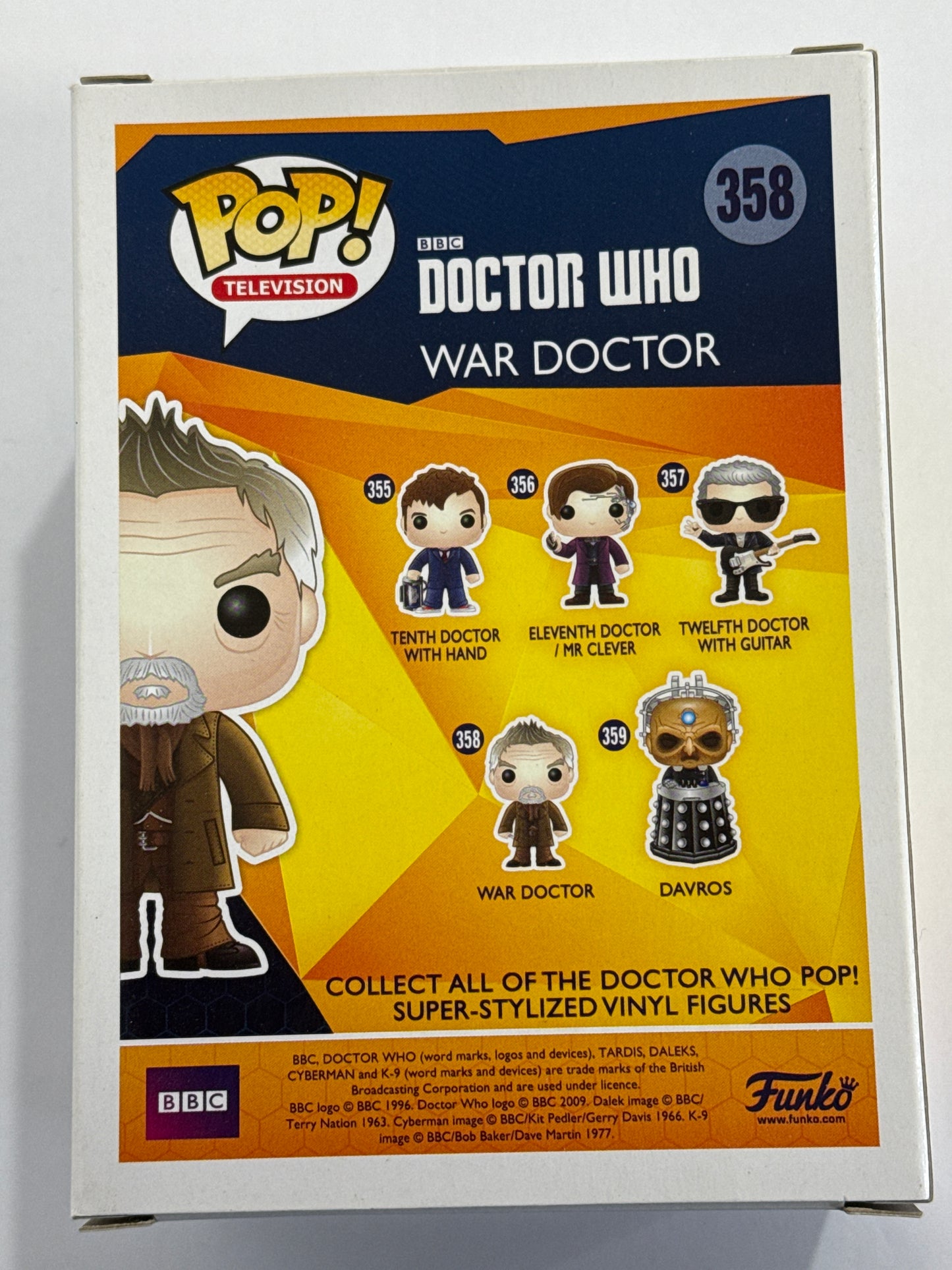 Doctor Who - War Doctor Pop! Vinyl #358