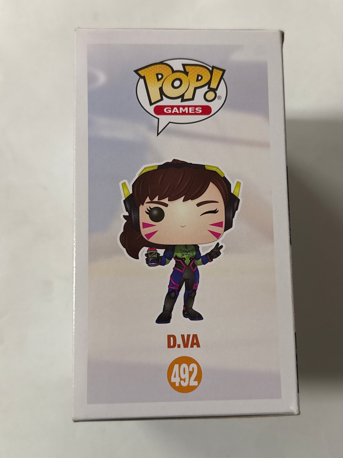 Overwatch - D.Va Nano Cola US Exclusive Pop! Vinyl #492