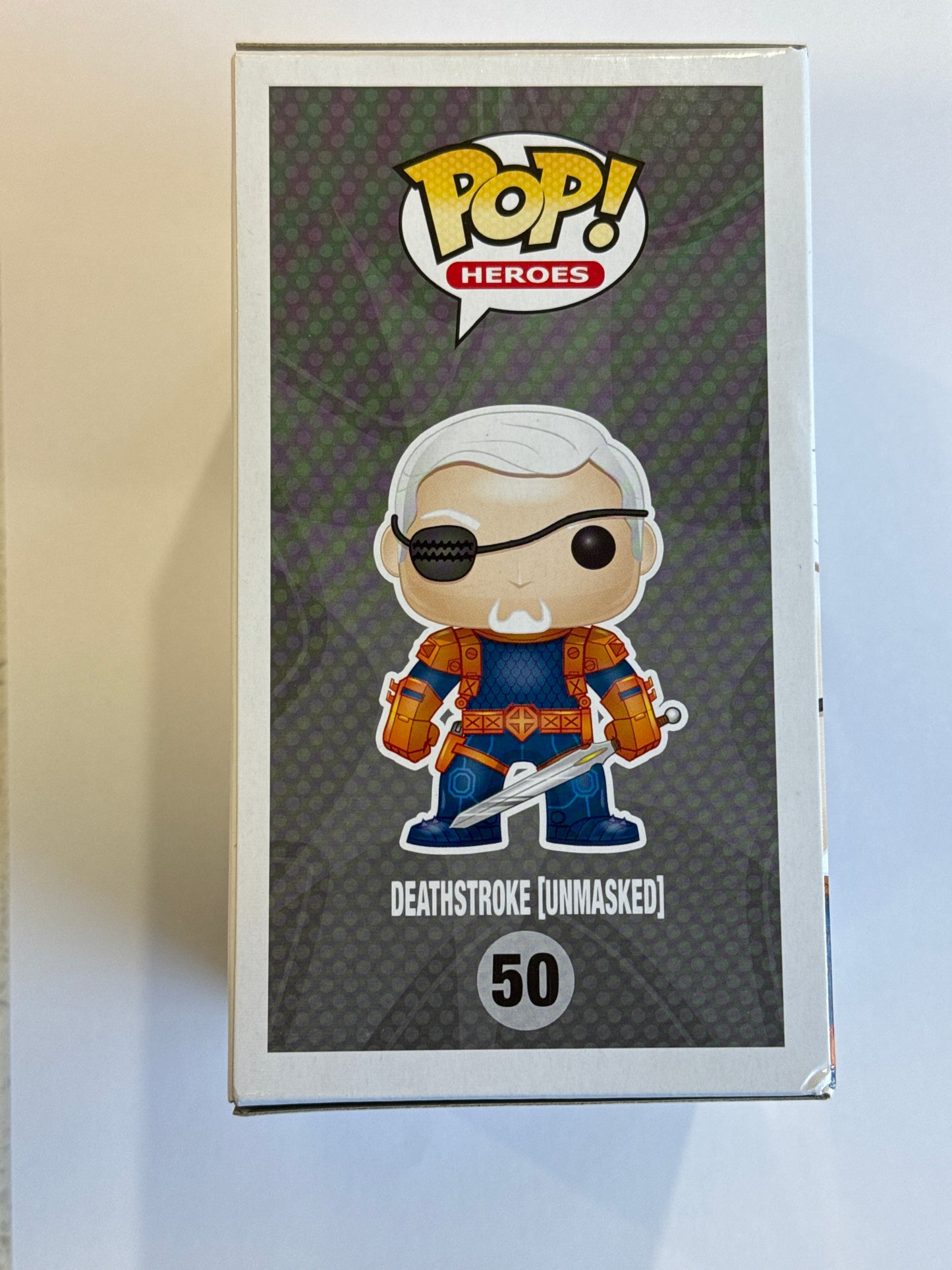 DC Comics - Deathstroke (Unmasked) Pop! Vinyl #50