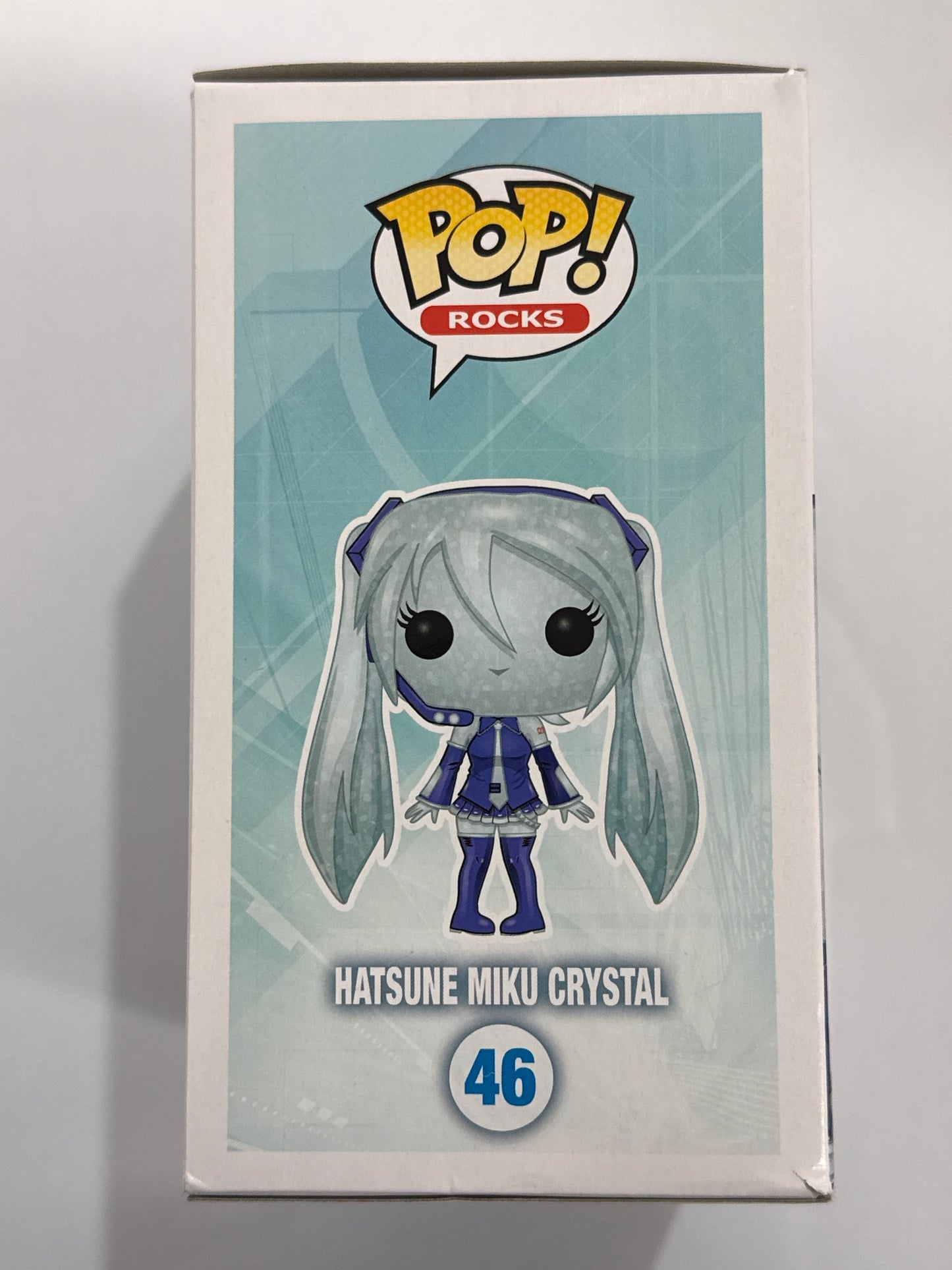 Hatsune Miku - Hatsune Miku Crystal Hot Topic Exclusive Pop Vinyl #46