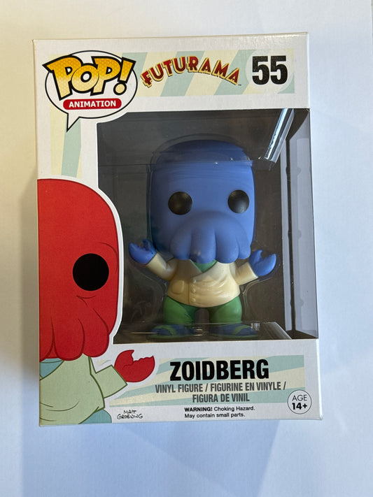 Futurama - Dr. Zoidberg (Blue) Pop Vinyl #55