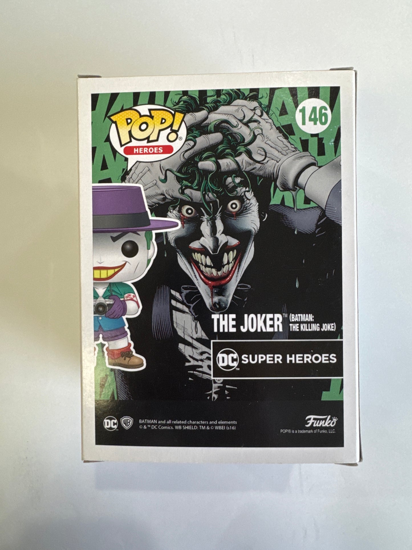 DC Super Heroes - The Joker (Batman: The Killing Joke) 2016 NYCC POP! Vinyl #146