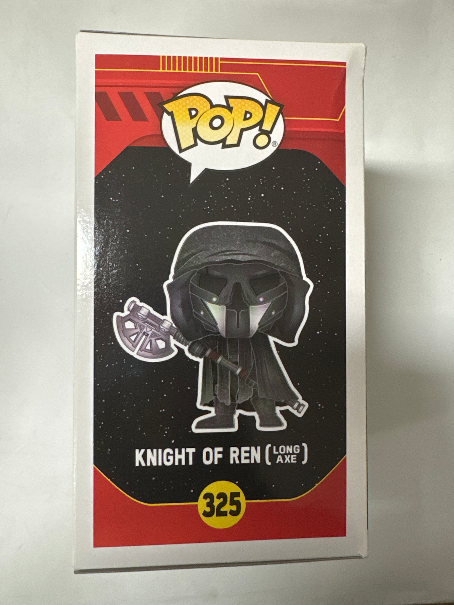 Star Wars - Knight of Ren (Long Axe) Smugglers Bounty Exclusive Pop Vinyl #325