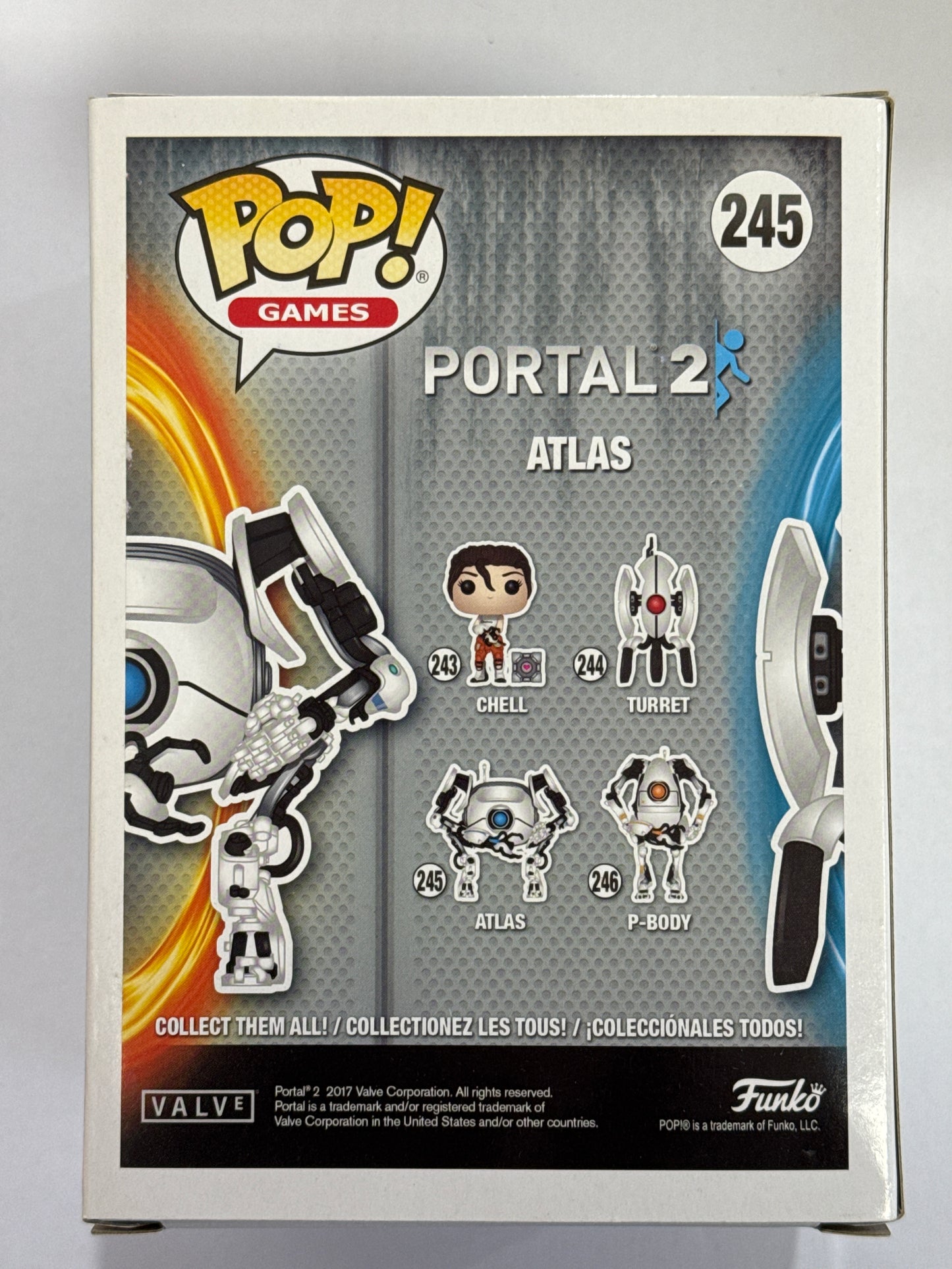 Portal 2 - Atlas Pop Vinyl #245