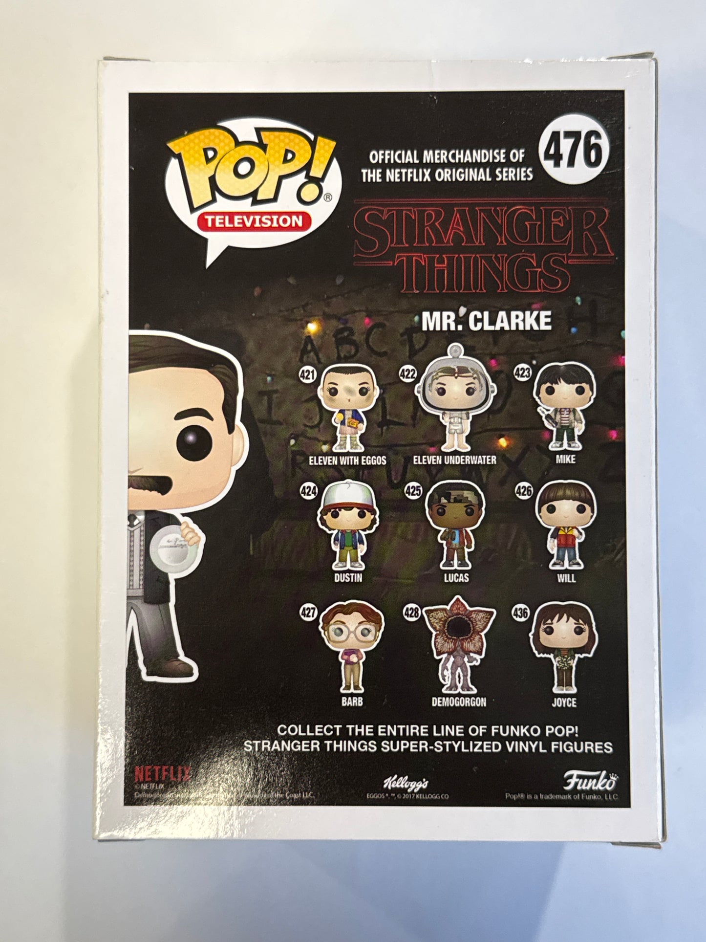 Stranger Things - Mr. Clarke 2017 San Diego Summer Convention Exclusive Pop! Vinyl #476