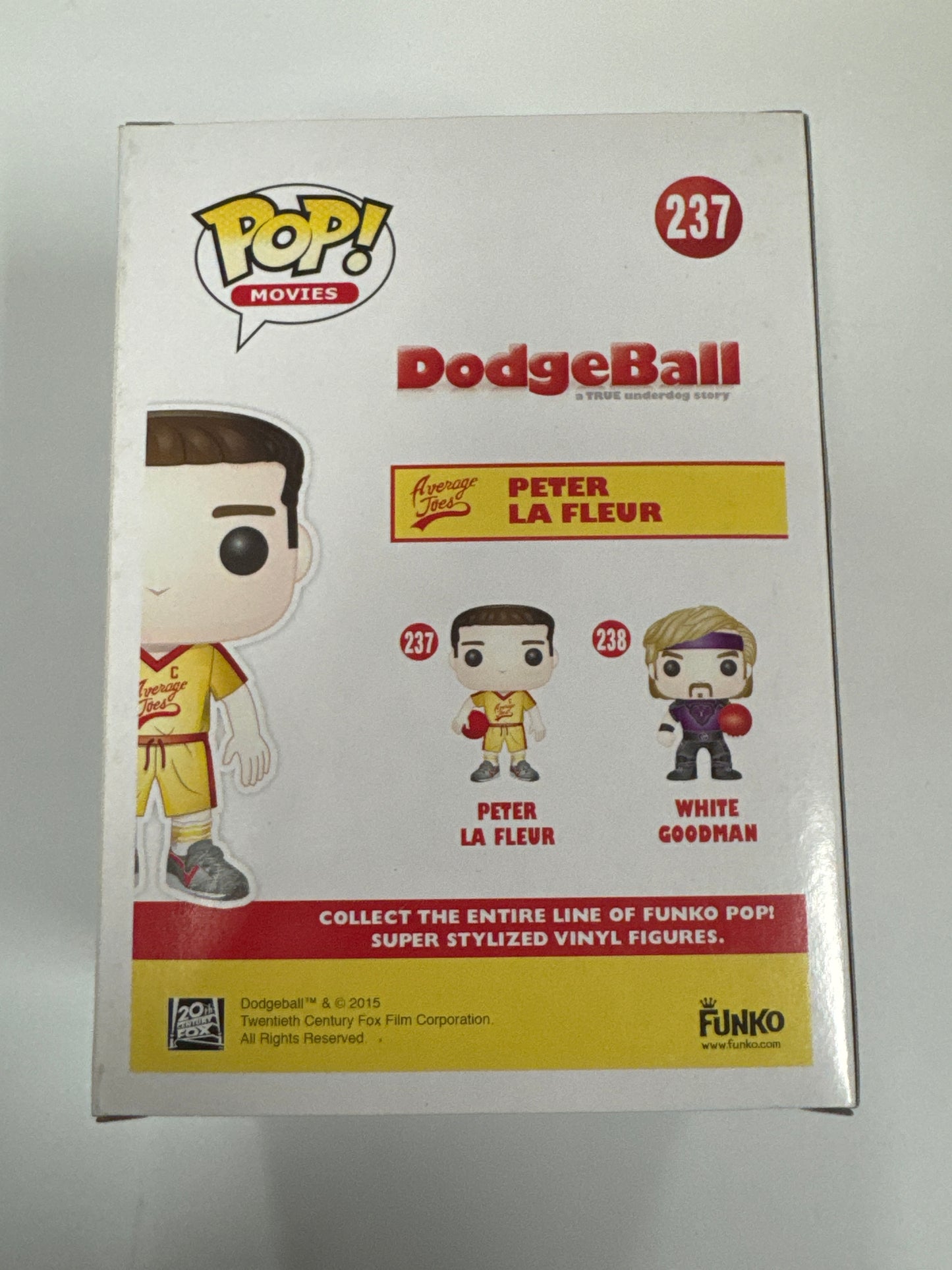 Dodgeball - Peter La Fleur Pop! Vinyl #237