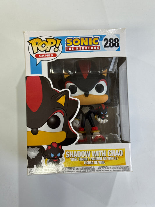 Sonic The Hedgehog - Shadow With Chao Pop! Vinyl #288