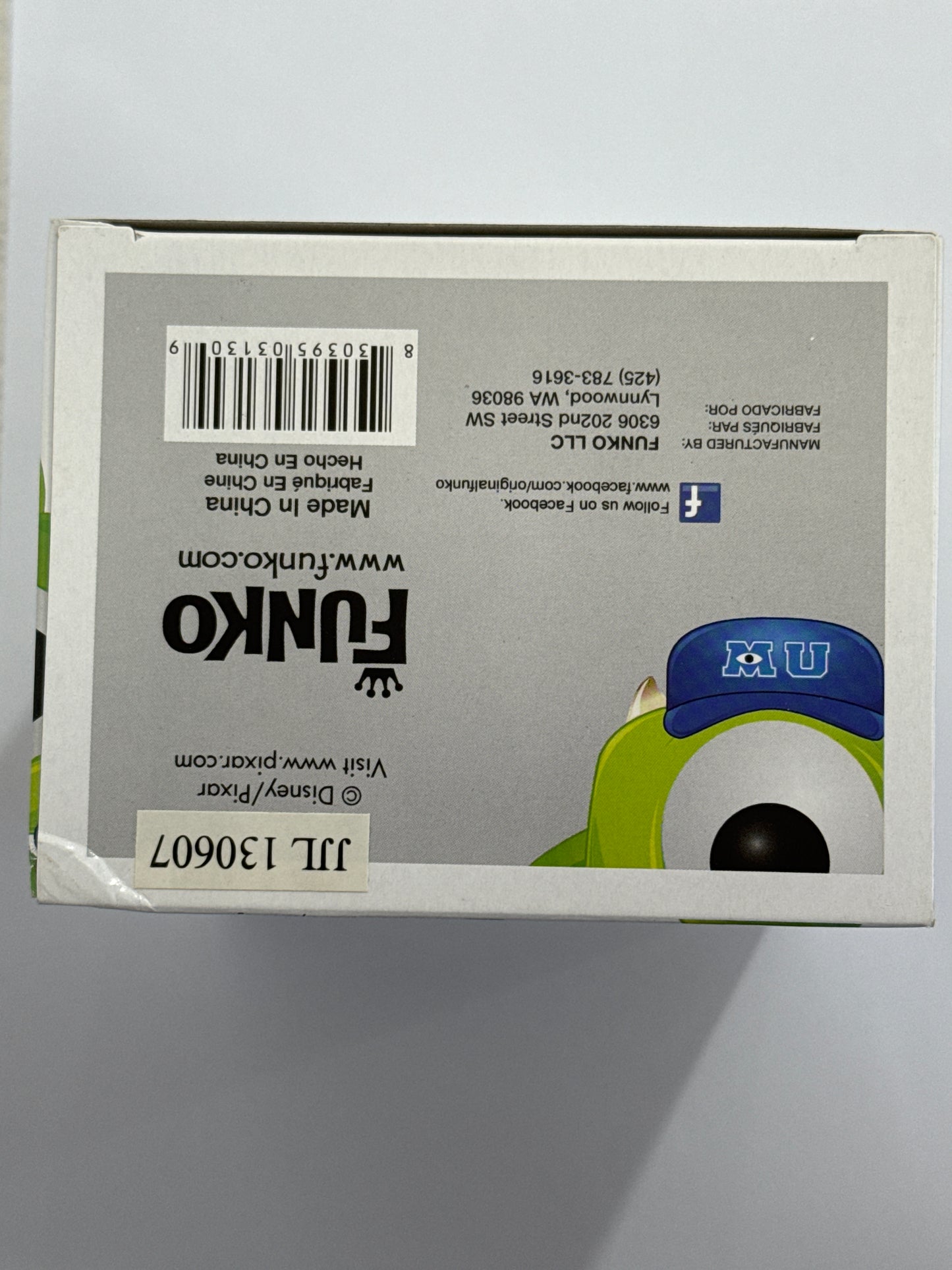 Monsters University - Mike Wazowski 2013 SDCC Exclusive POP! Vinyl #61