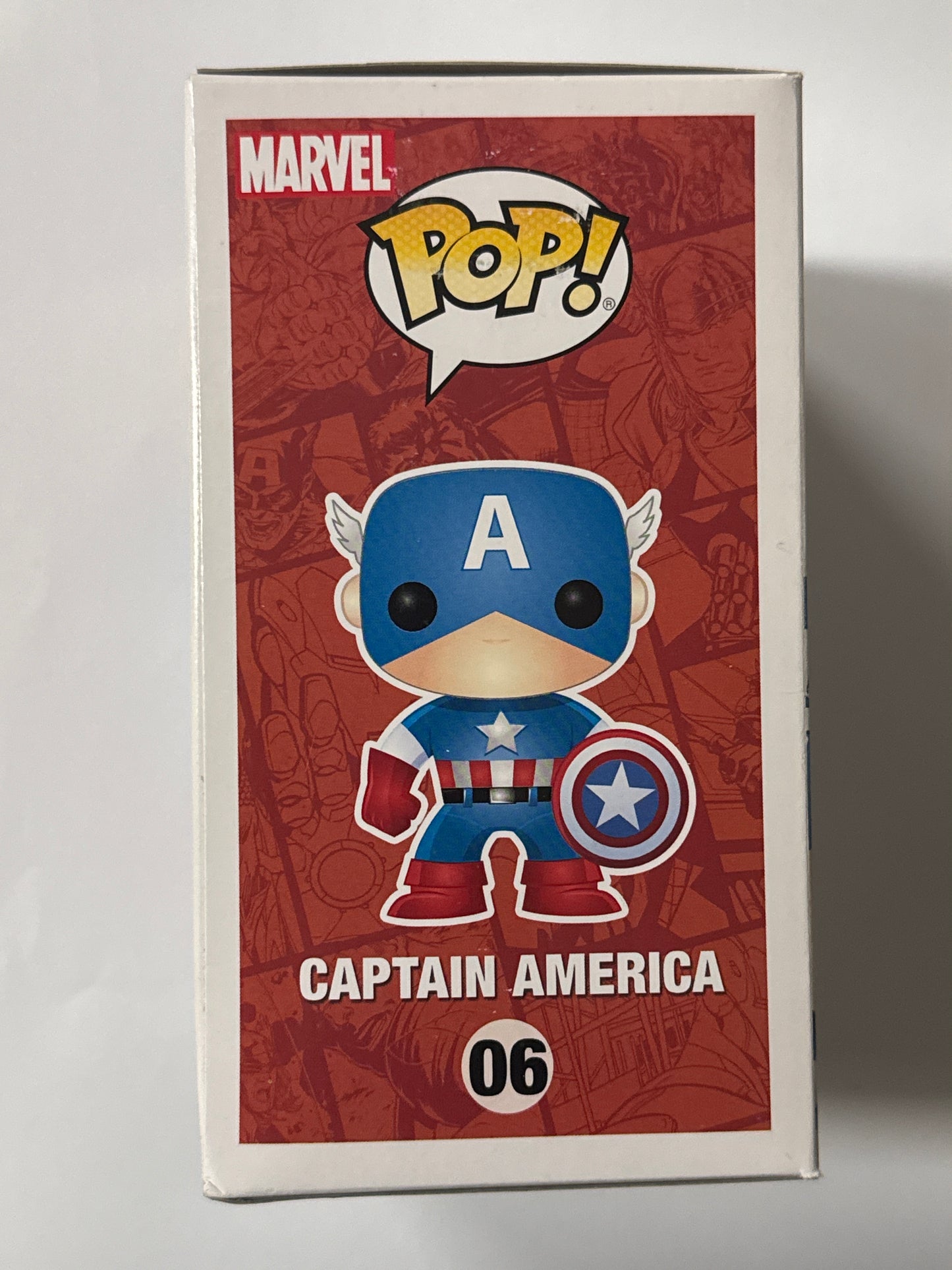Marvel - Captain America 2017 Summer Convention Exclusive POP! Vinyl #06