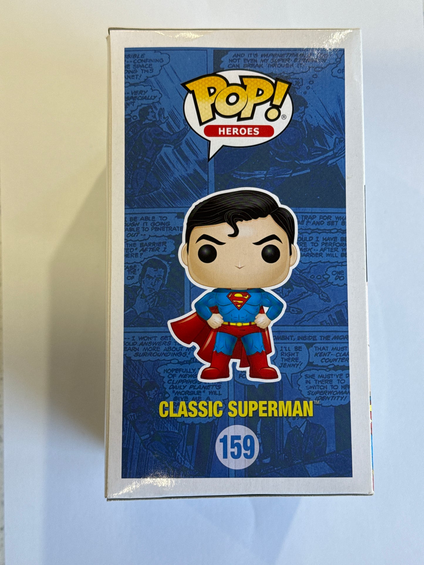 DC Superman - Classic Superman Legion Of Collectors Exclusive Pop! Vinyl #159