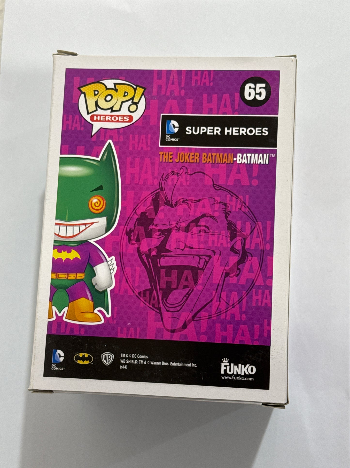 DC Super Heroes - The Joker Batman-Batman Loot Crate Exclusive Pop! Vinyl #65