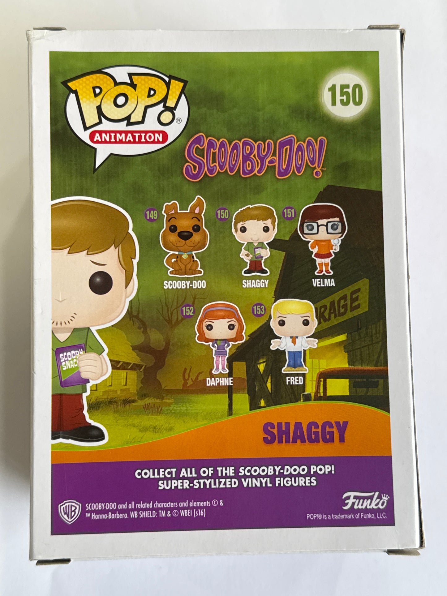 Scooby-Doo - Shaggy Pop! Vinyl #150