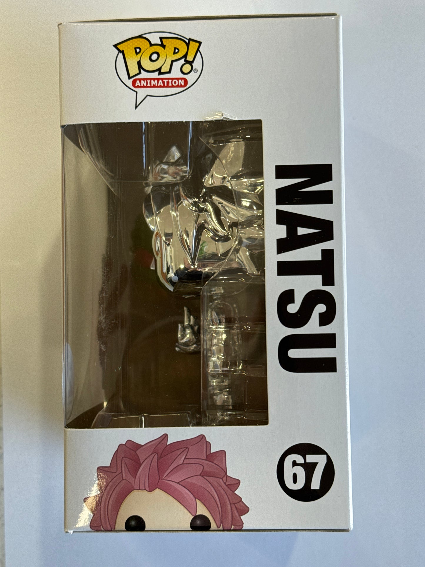 Fairytail - Natsu Chrome Celebrating 25 Years Of Fun Funimation Exclusive Pop Vinyl #67