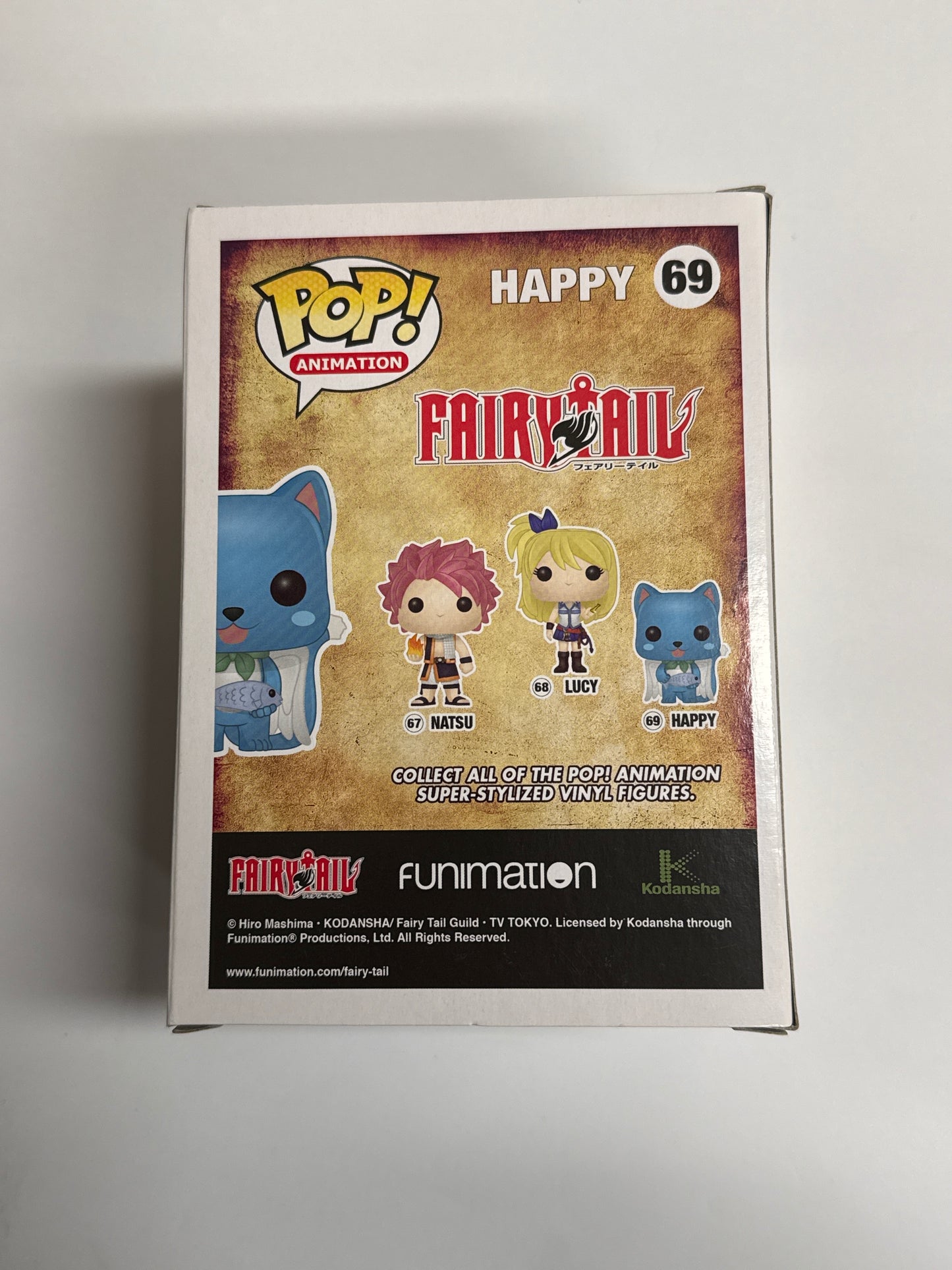 Fairytail - Happy (Flocked) Pop! Vinyl #69