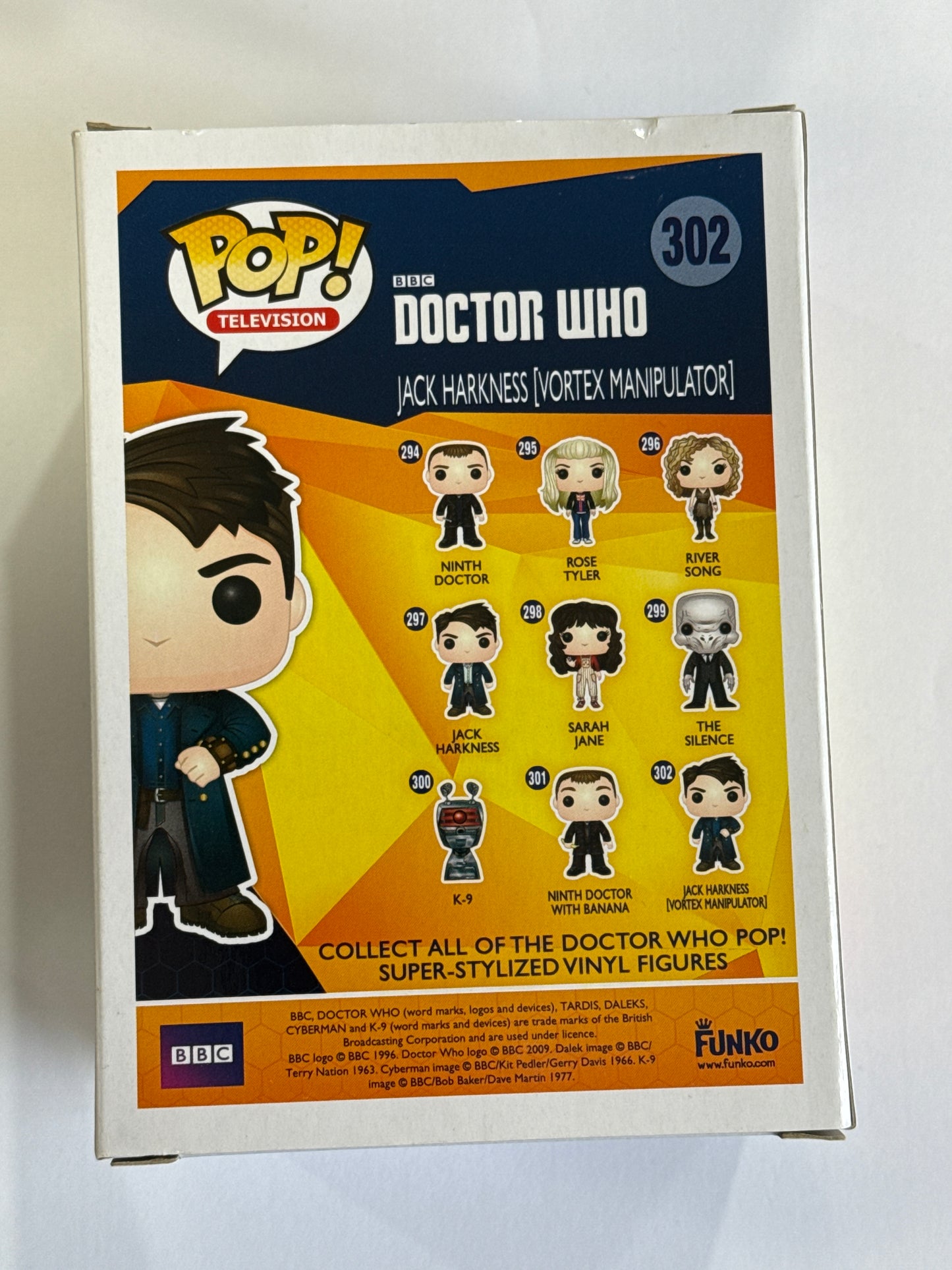Doctor Who - Jack Harkness (Vortex Manipulator) Pop! Vinyl #302
