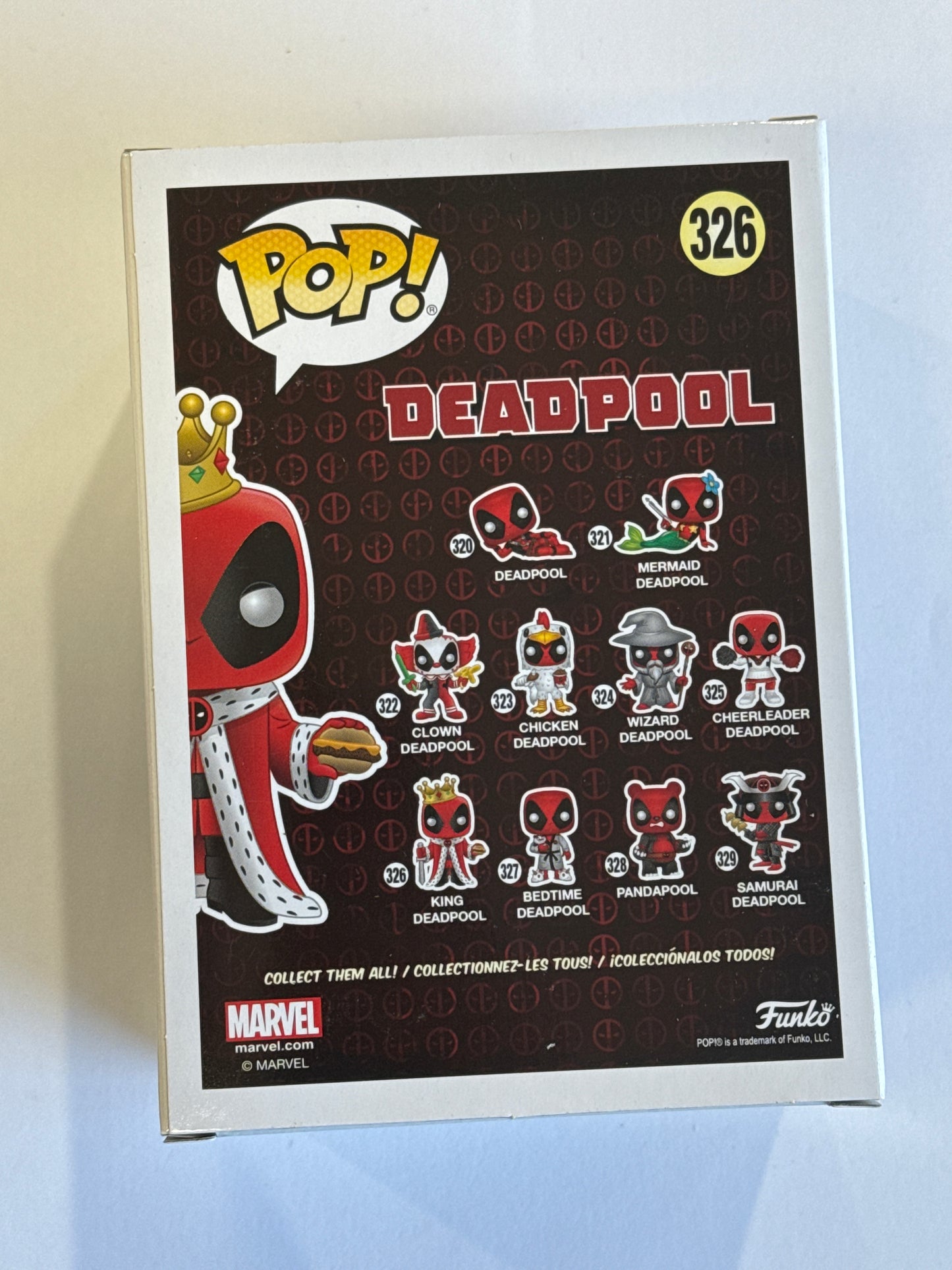 Deadpool - King Deadpool Pop! Vinyl #326