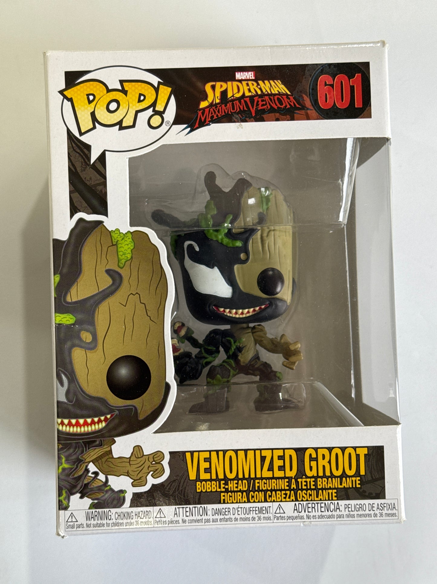 Spider-Man Maximum Venom - Venomized Baby Groot Pop! Vinyl #601