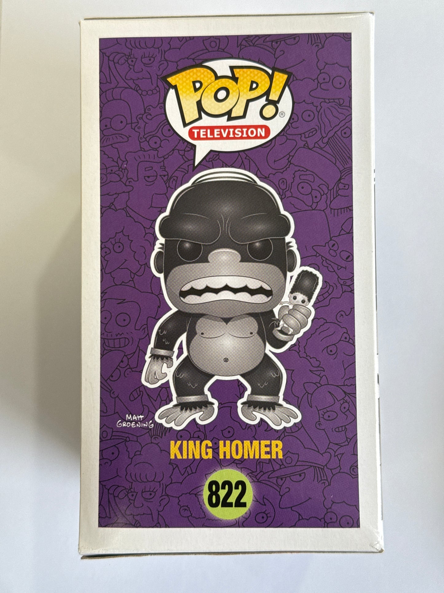 The Simpsons - Homer Kong Pop! Vinyl #822
