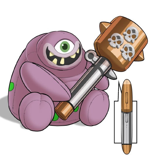 Warhammer Plush Grenade Nurgling