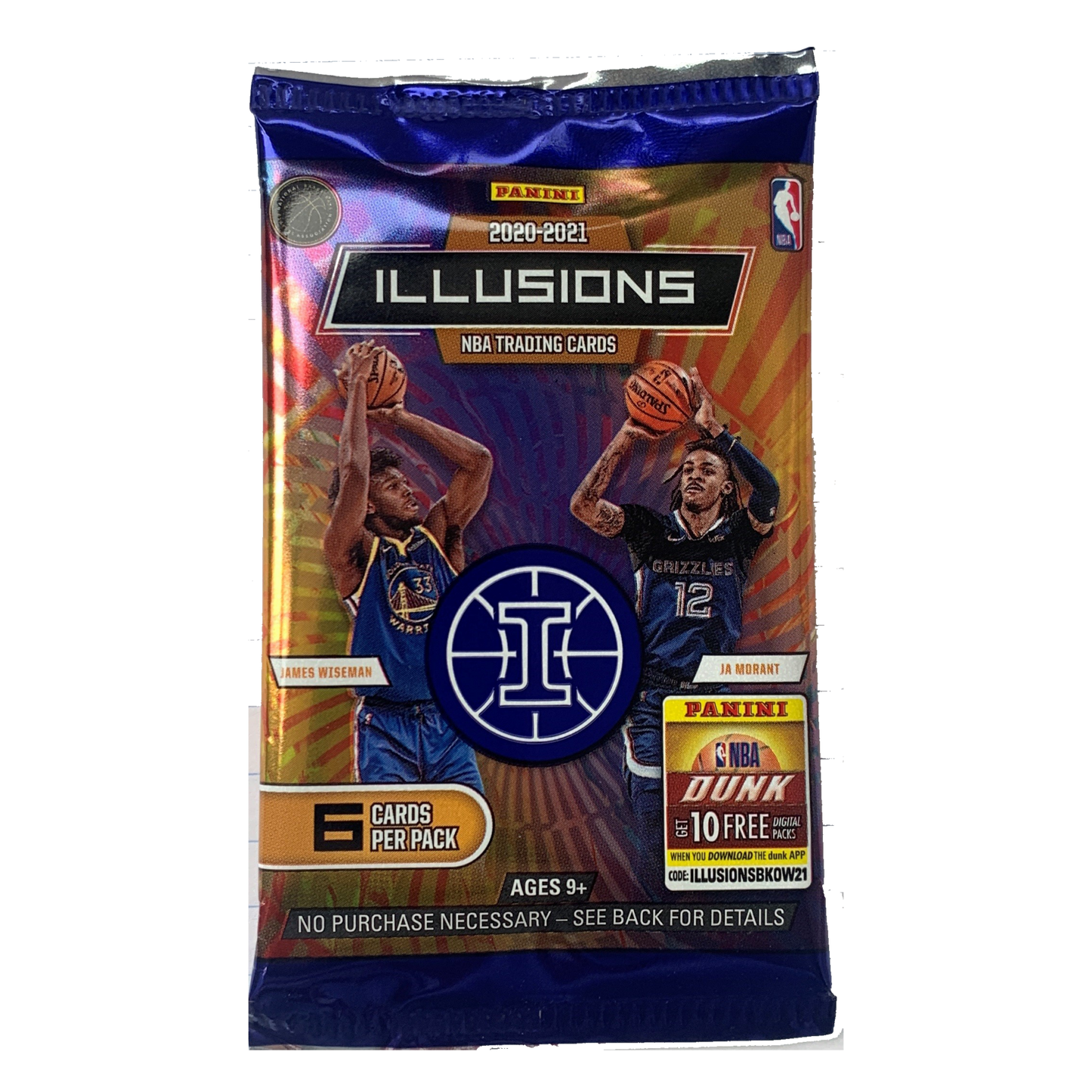 Panini NBA Illusions 2020 - 2021 Booster Pack