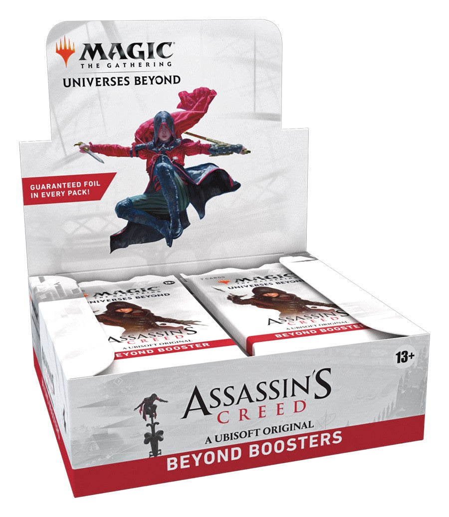 Magic the Gathering Assassins Creed Beyond Boosters (24 Boosters Per Display)