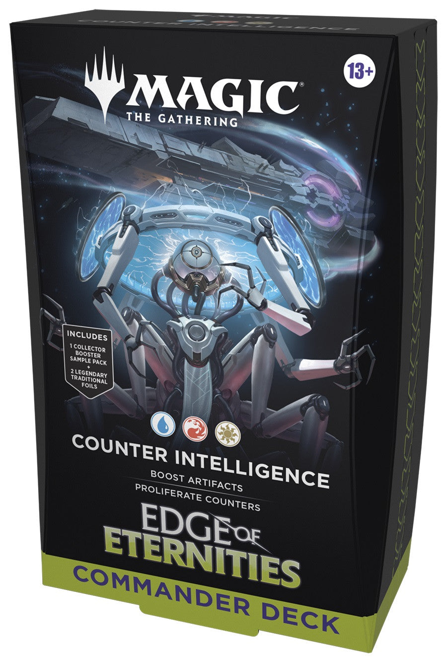 Magic the Gathering Edge of Eternities Commander Decks (4 Decks Per Display)