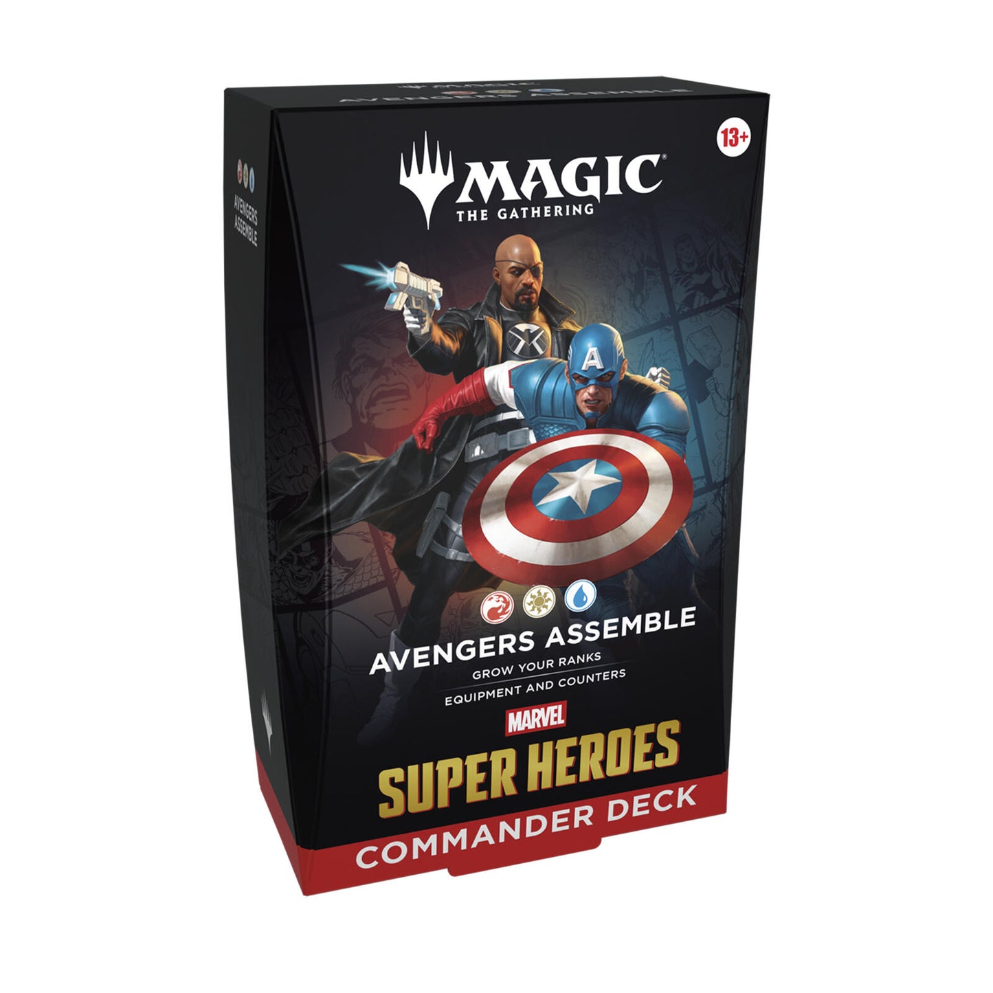 Magic the Gathering Marvel Super Heroes Commander Decks (4 Decks Per Display)