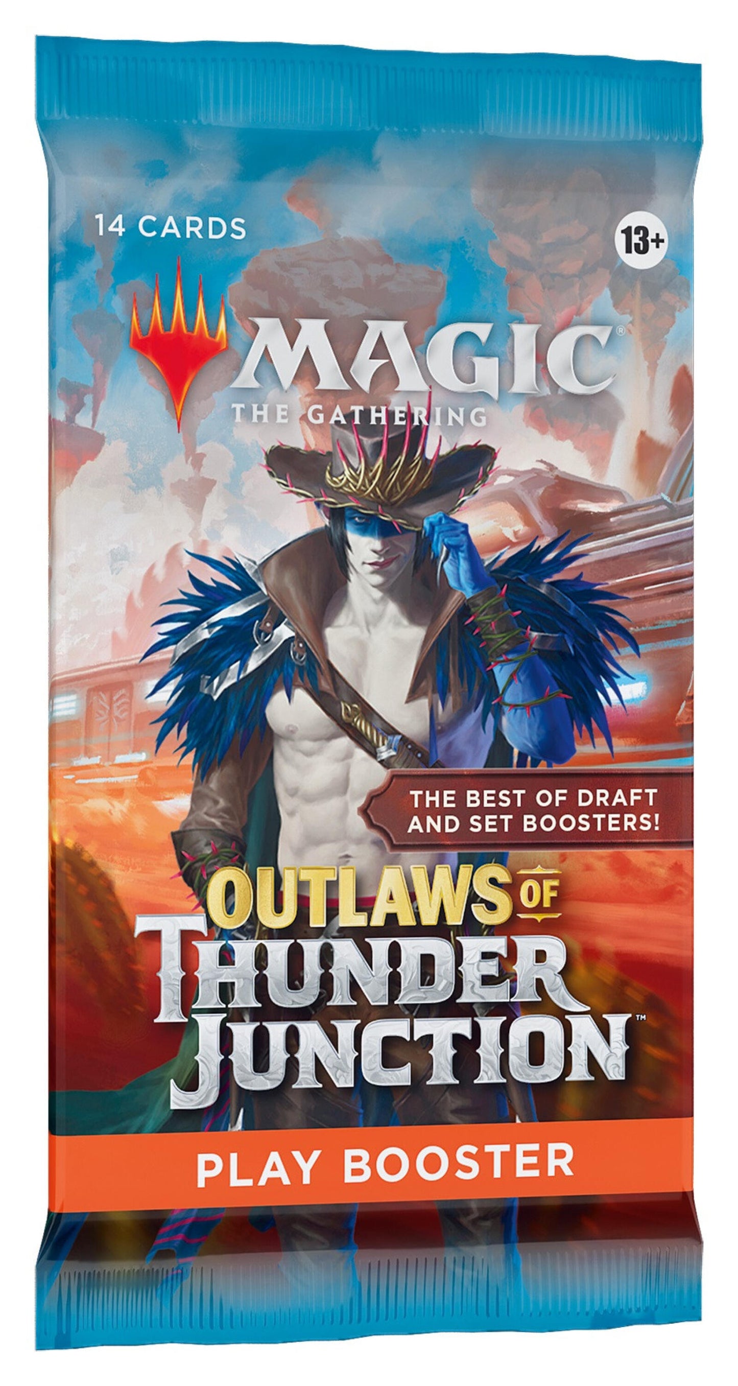 Magic the Gathering Outlaws of Thunder Junction Play Booster (1 Booster Per Sleeve)