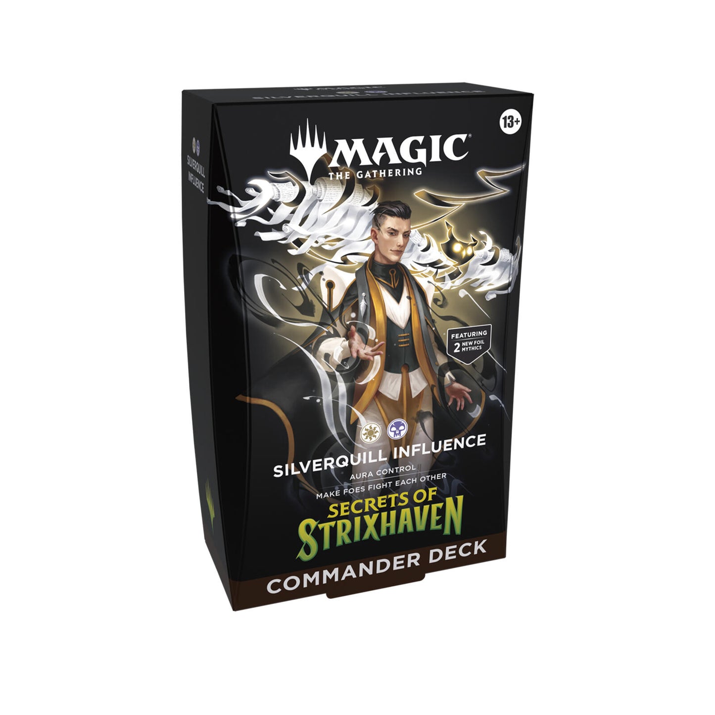 Magic the Gathering Secrets of Strixhaven Commander Decks (5 Decks Per Display)