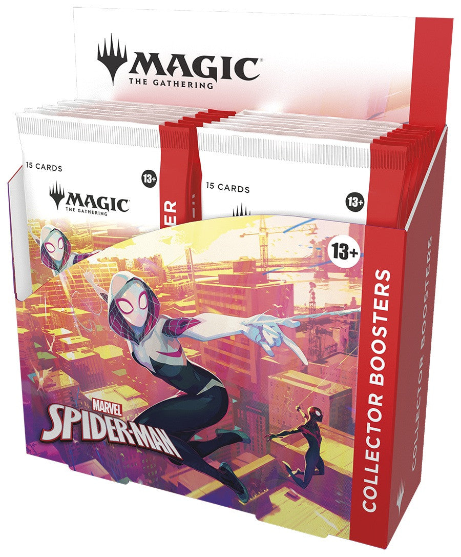 Magic the Gathering Spiderman Collector Boosters (12 Boosters Per Display)