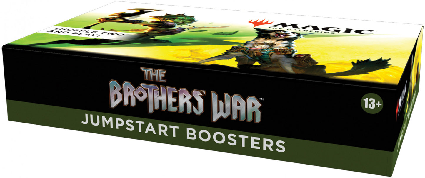 Magic the Gathering The Brothers War Jumpstart Boosters (18 Boosters Per Display)