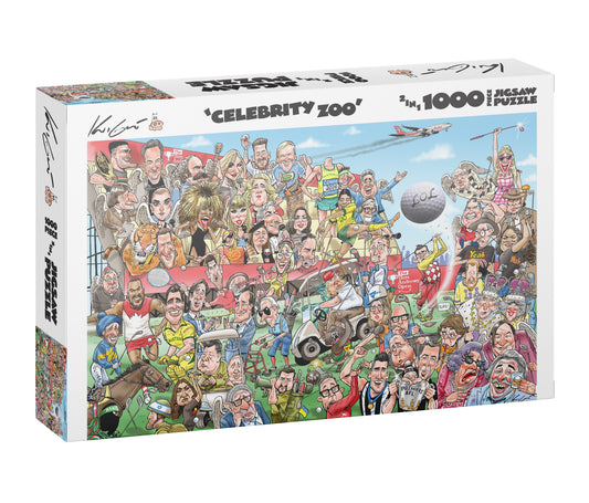 Mark Knight Celebrity Zoo #1 Puzzle 1,000 pieces