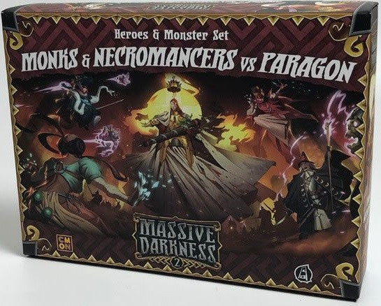 Massive Darkness 2 Monks and Necromancers vs The Paragon