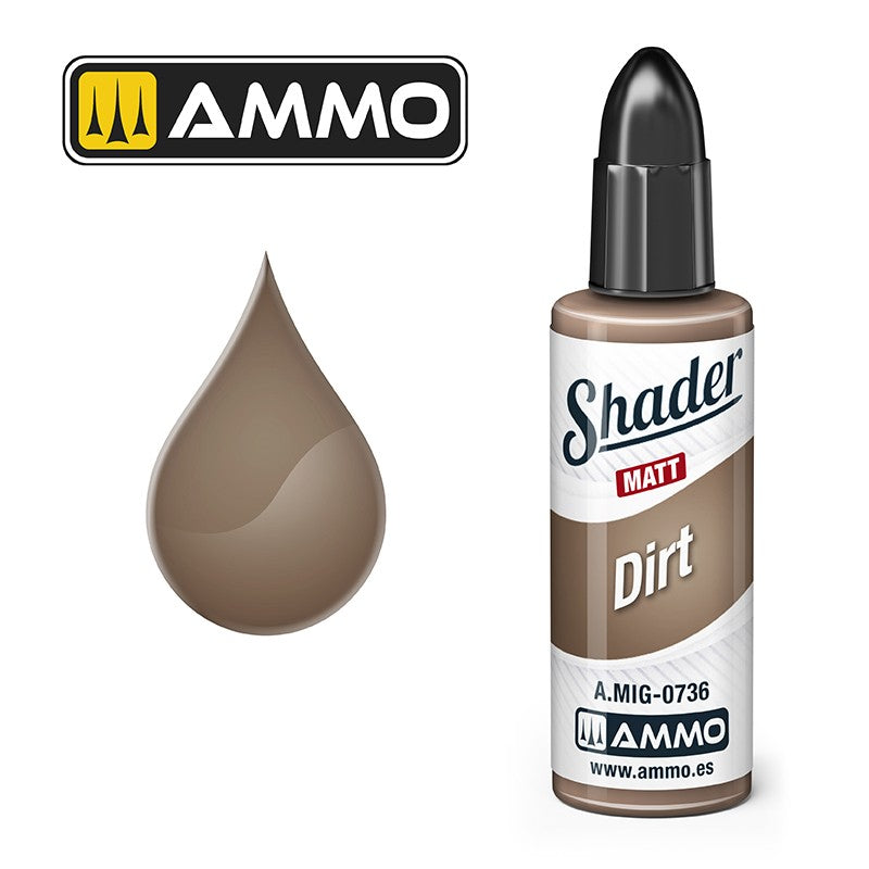 Ammo by MIG - Matt Shader - Dirt 10ml