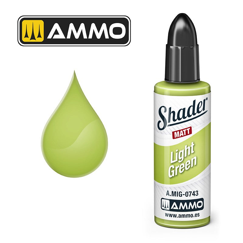 Ammo by MIG - Matt Shader - Light Green 10ml