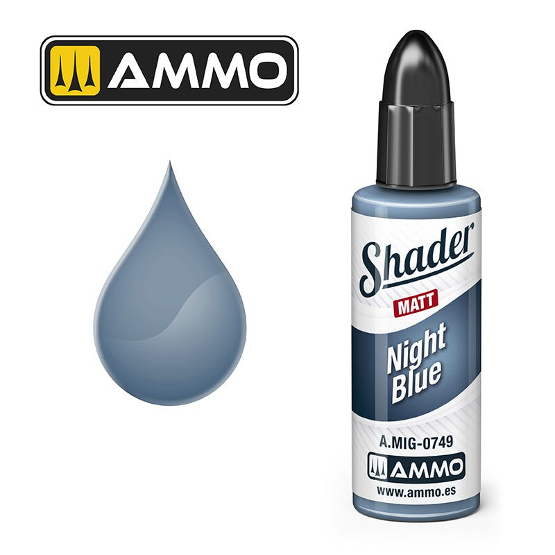 Ammo by MIG - Matt Shader - Night Blue 10ml