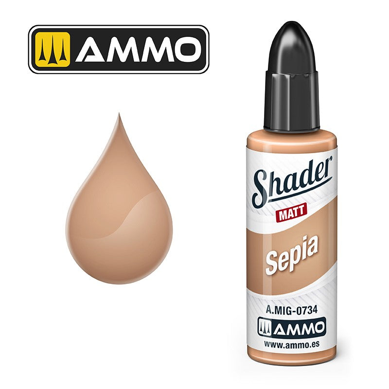 Ammo by MIG - Matt Shader - Sepia 10ml