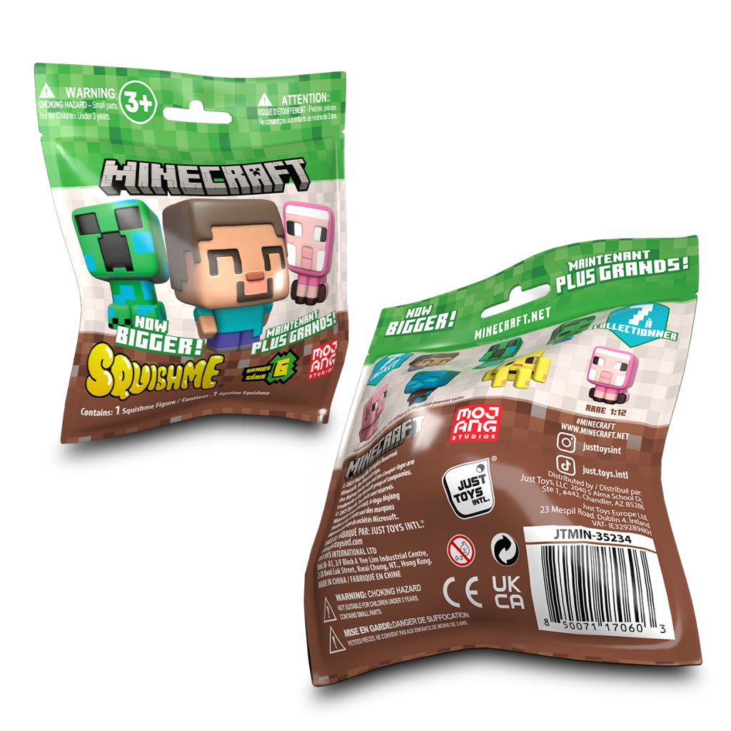 Minecraft 2.5" SquishMe - Series 6