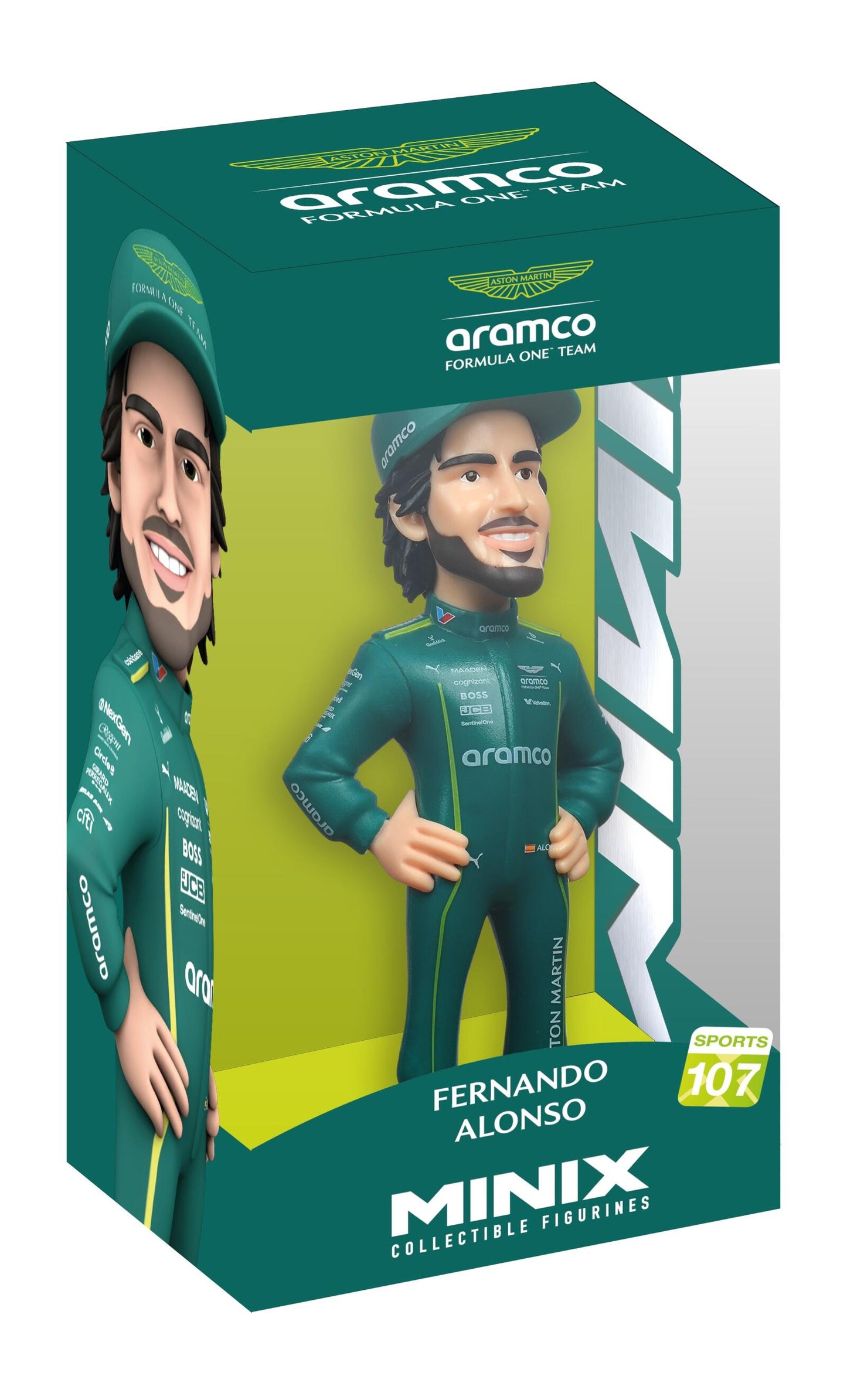 MINIX F1 Aston Martin Fernando Alonso 107