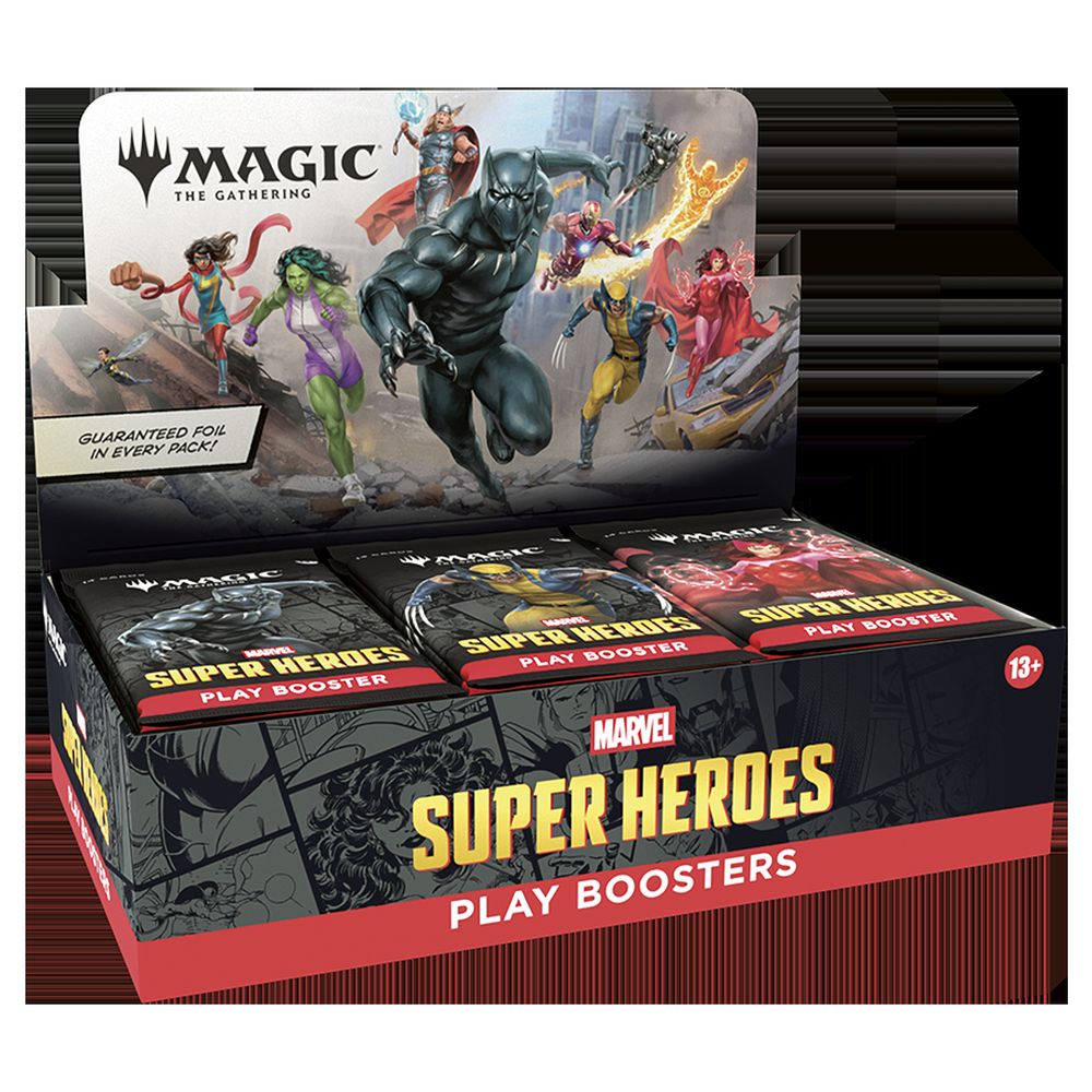 Magic Marvel Super Heroes Play Booster Box