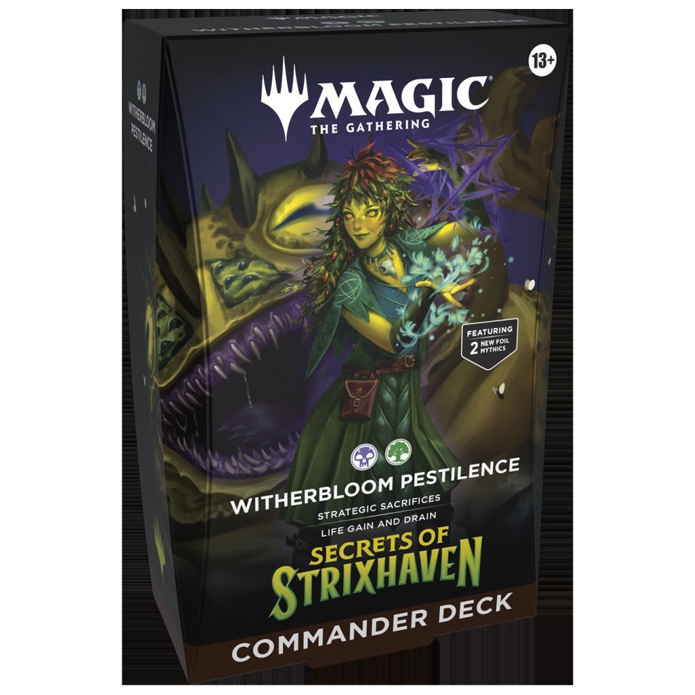 Magic Secrets of Strixhaven - Witherbloom Pestilence Commander Deck
