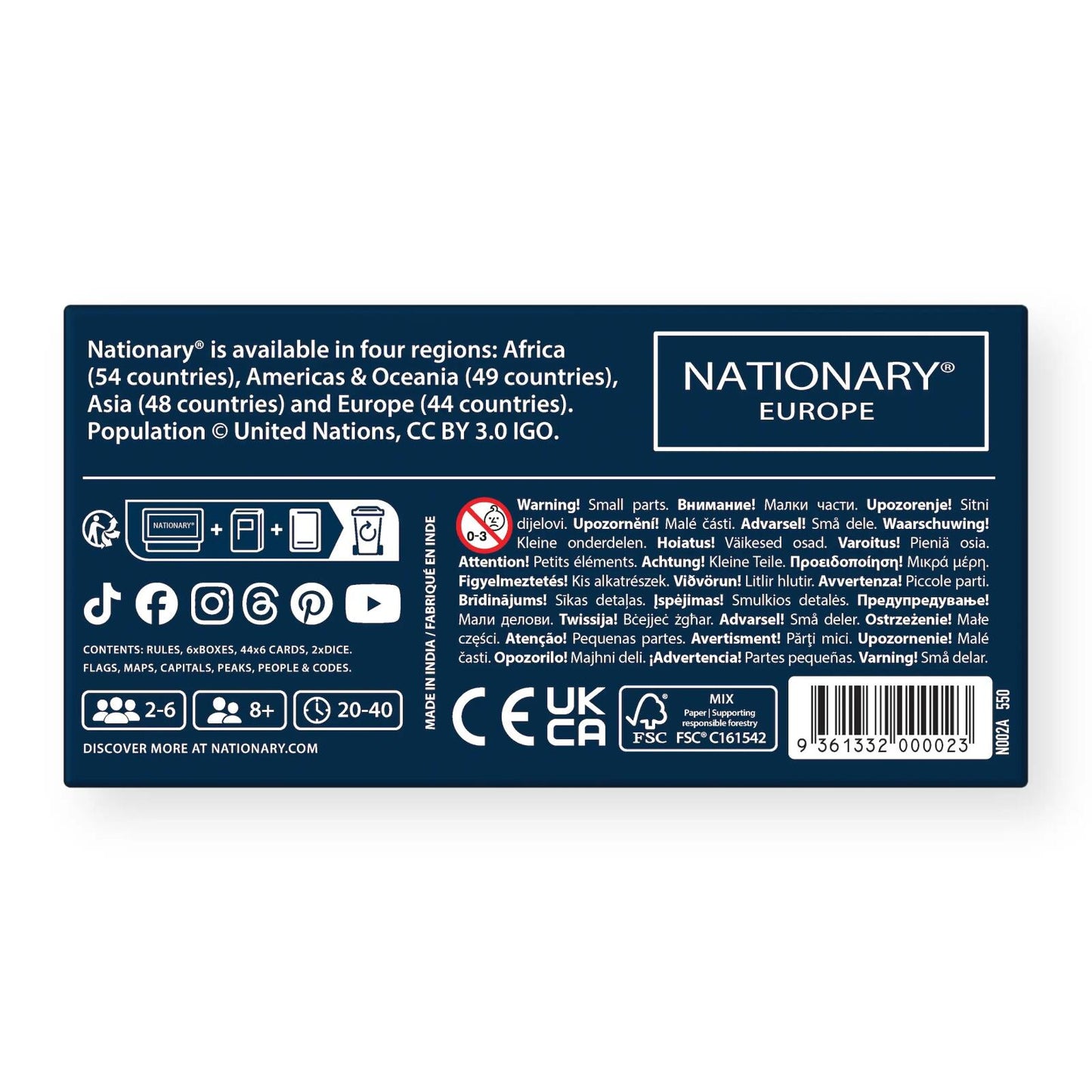 Nationary Europe (English Edition)