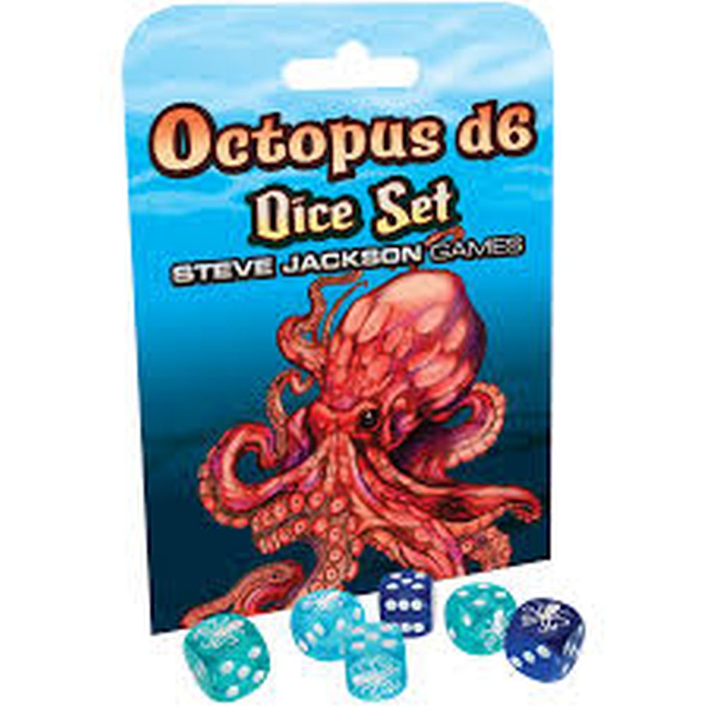 Octopus D6 Dice Set