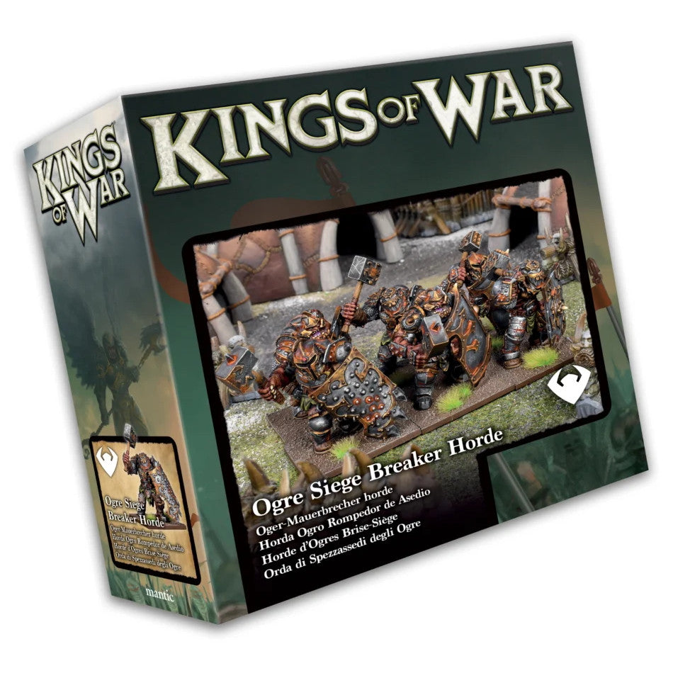 Kings of War - Ogre Siege Breaker Horde