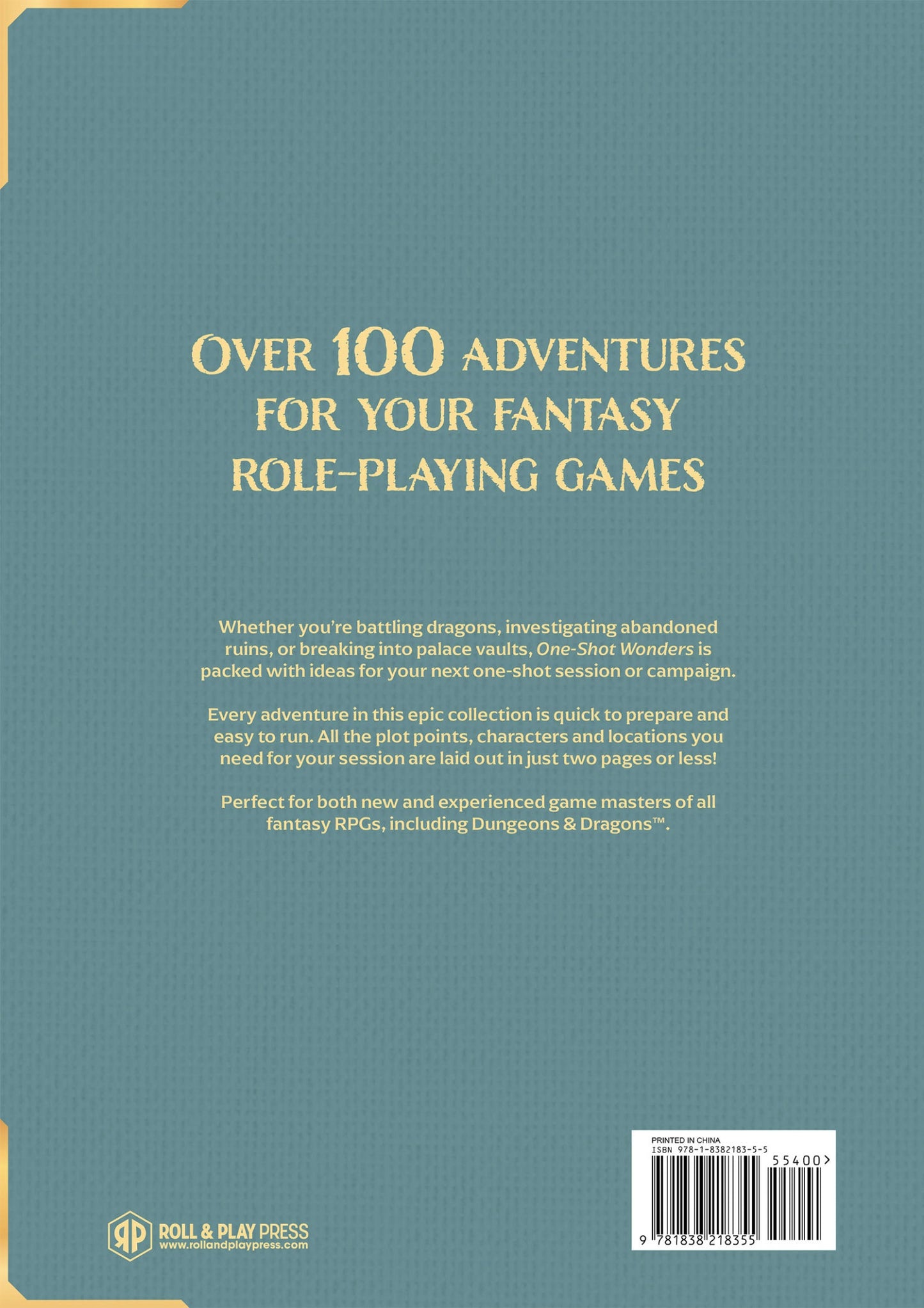 One-Shot Wonders