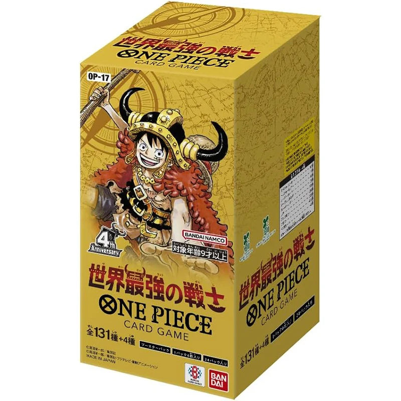 One Piece Card Game - The World's Strongest Warrior OP-17 Booster Box (Japanese)