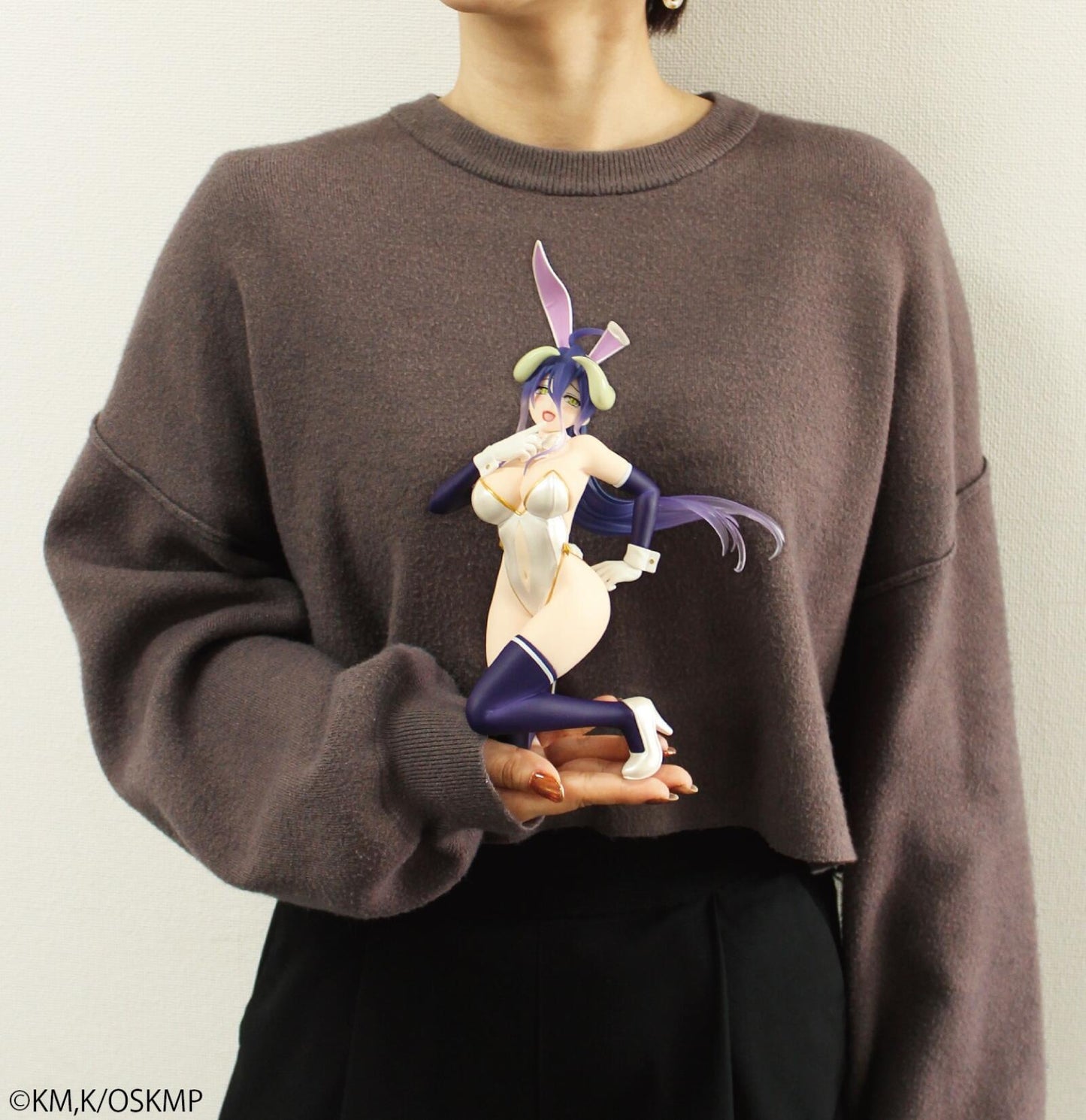 Overlord One Seventh Carat Figure Albedo Bunny White Version