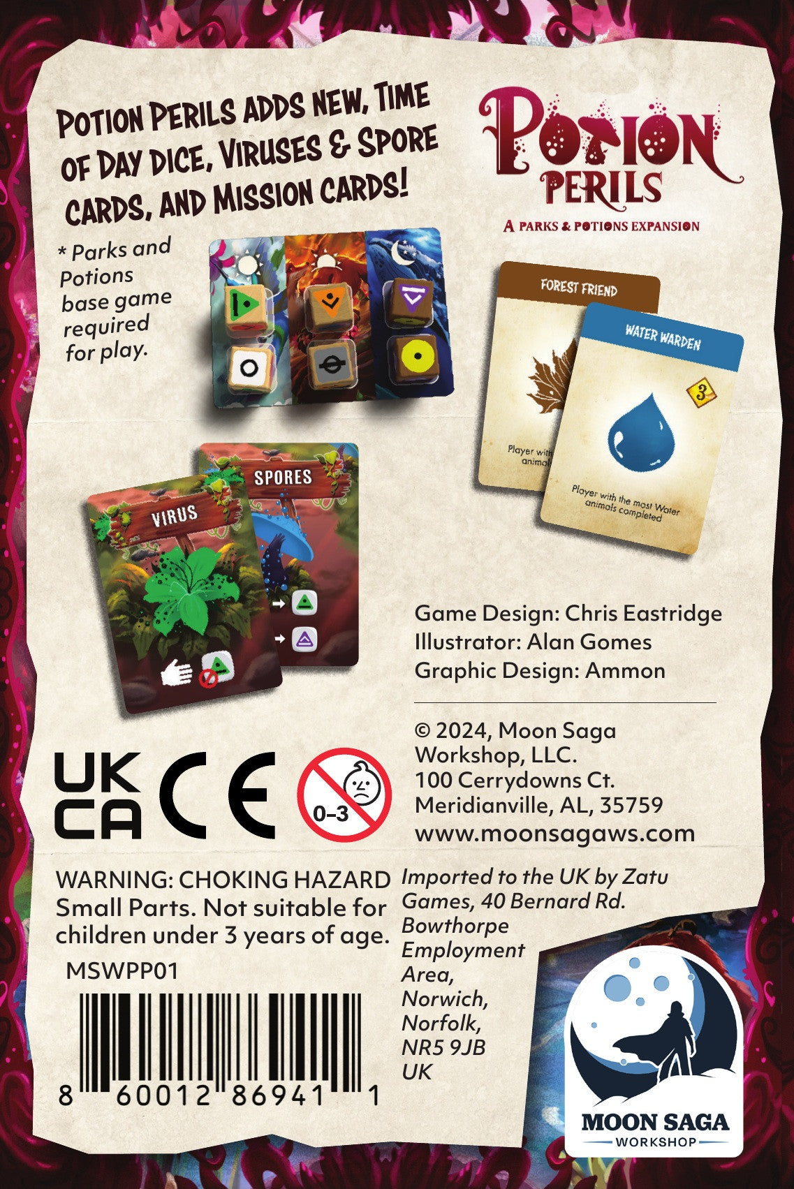 Potion Perils - A Parks & Potions Expansion