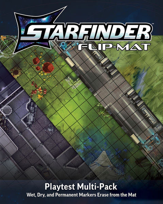 Starfinder: Starfinder Flip-Mat: Playtest Multi-Pack