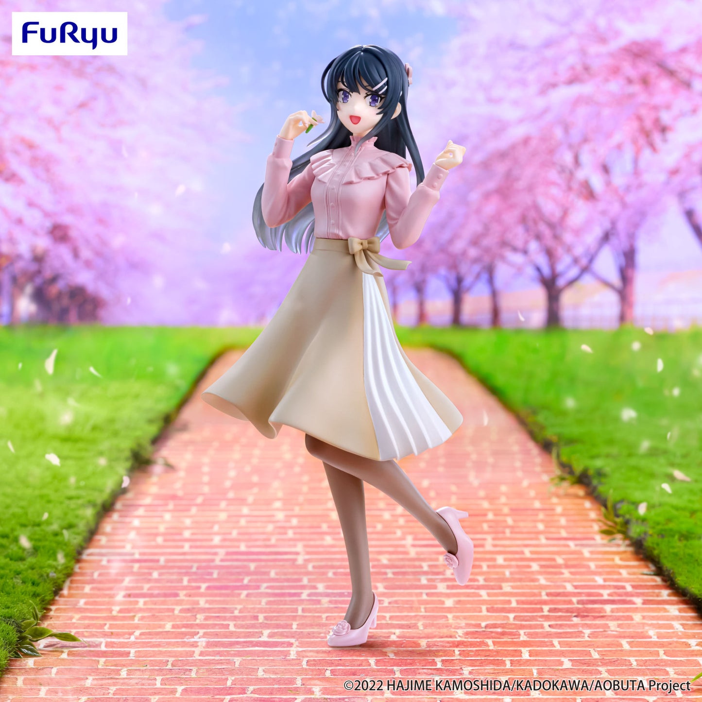 Rascal Does Not Dream Series Trio Try It Figure Mai Sakurajima Spring Outfit Version